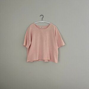 Madewell Marled Sweatshirt Tee